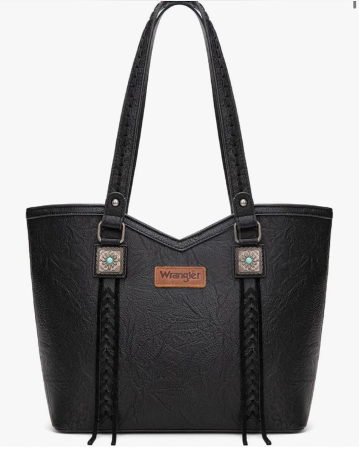 Wrangler Black Tote Bag