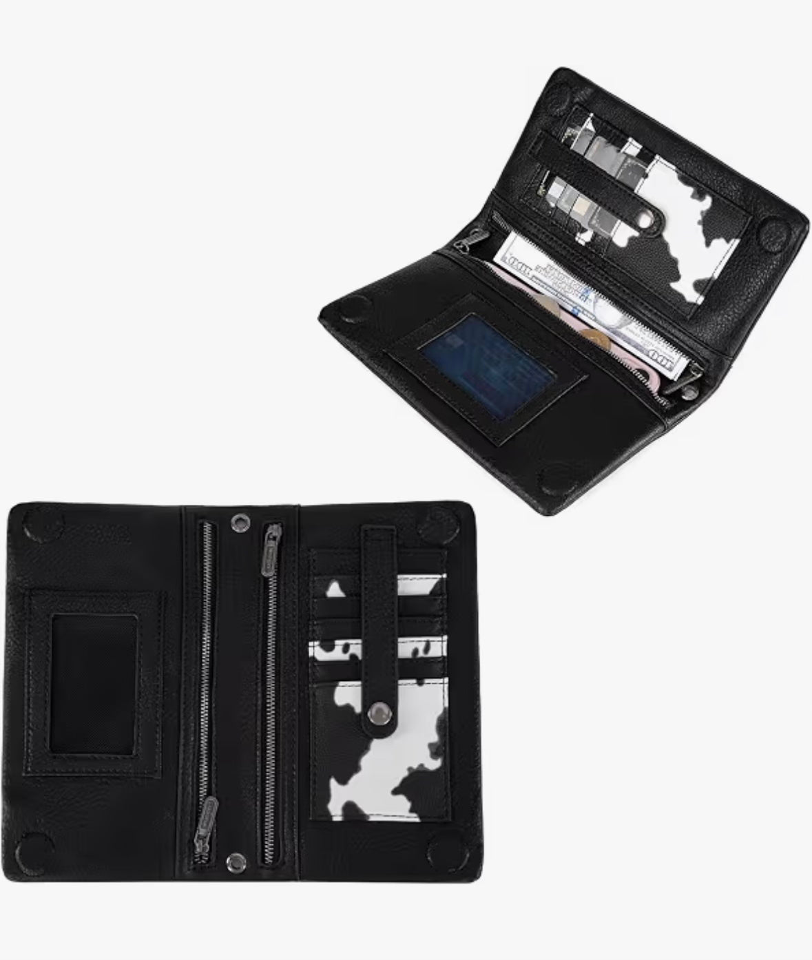 Black wrangler cross body Wallet